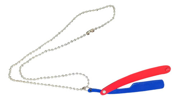 Corrente Cordão Com Pingente Navalhete Vermelho E Azul Cod 9 1 Corrente Cordão Com Pingente Navalhete Vermelho E Azul Cod 9 1