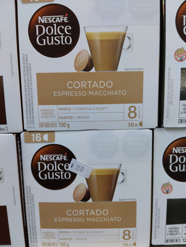 Caja De Cápsulas Dolce Gusto, Cortado X16 1