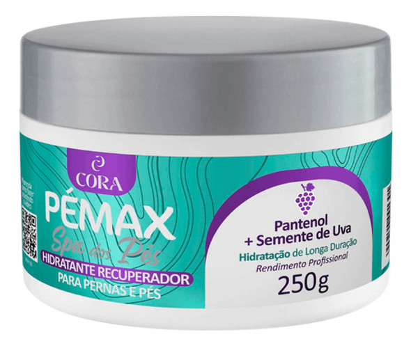 Pémax Creme Hidratante Pés Pantenol E Semente De Uva 250g 1 Pémax Creme Hidratante Pés Pantenol E Semente De Uva 250g 1