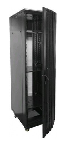 Rack -vf- 42u De Piso 800x1000 Negro Puerta De Vidrio 0
