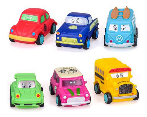 Set De 3 Vehículos Animados De Juguete Para Niños 1