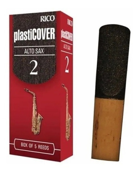 Caña Rico Plasticover Para Saxo Alto N° 2 Precio X Unidad. 0 Caña Rico Plasticover Para Saxo Alto N° 2 Precio X Unidad. 0