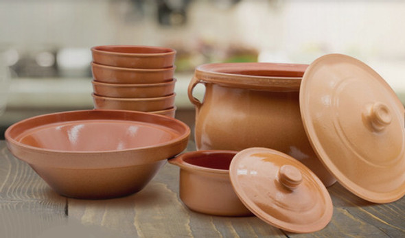 Fuente Asadera P/ Horno 28x20cm Cerámica Vitrificada Corzana 1