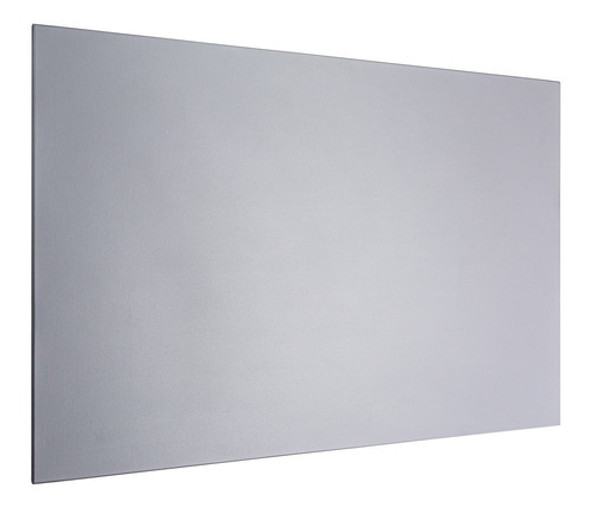 Mural Quadro Magnético 78,0x110,5cm - Prata Fosco + 40 Ímas 0