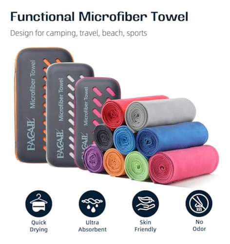 Bagail - Toalla De Microfibra Perfecta Para 1