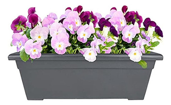 The Hc Companies 28  Romana Planter En Gris Cálido 1