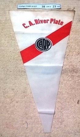 Tela Original Banderin River Plate 38x23cm Carp M 027 0