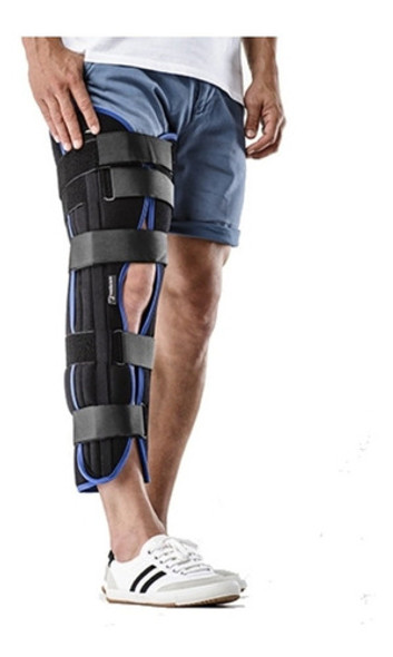 Inmovilizador Rodilla Pierna Tripanel Largo 60cm Ptm Cuot As 0