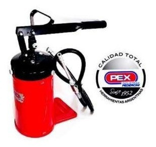 Balde Engrase Manual Pex Cap.10 Kg.c/manguera Y Pico. 1