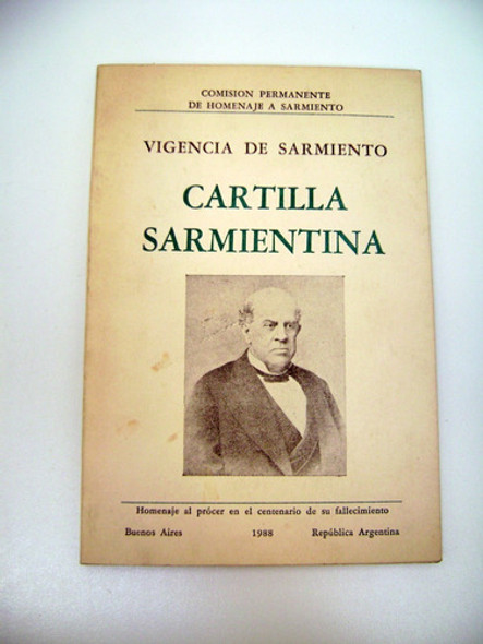 Cartilla Sarmientina Vigencia De Sarmiento Centenario Boedo 0