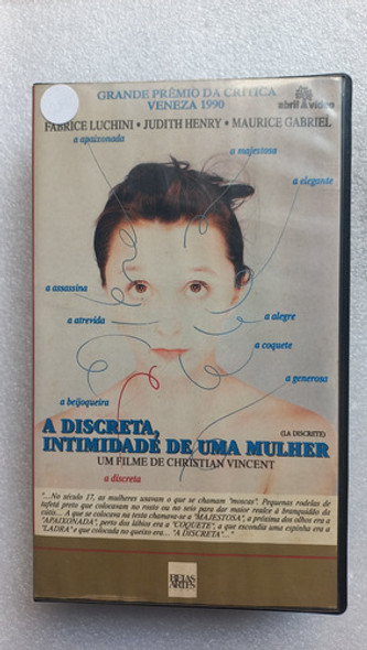 Fita Vhs A Discreta, Intimidade De Uma Mulher 0