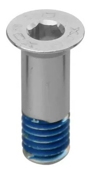 Par De Tornillos P/ Ruedita De Cambio Aluminio Xon - Plata 1