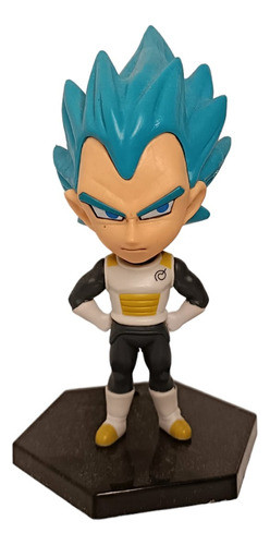Figura Dragon Ball - Vegeta Ssj Blue Tipo Cabezón 0