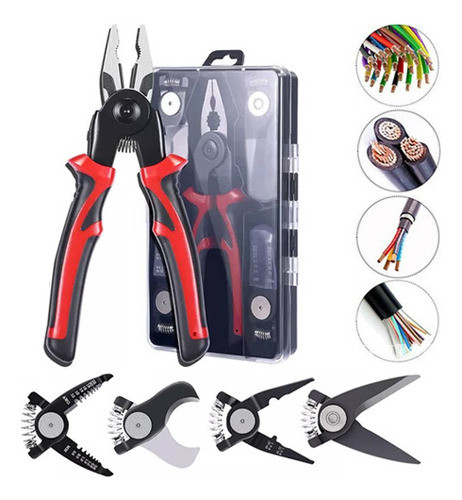 Alicate Corte Rente 5 Em 1 Alicate De Pressão Profissional 0