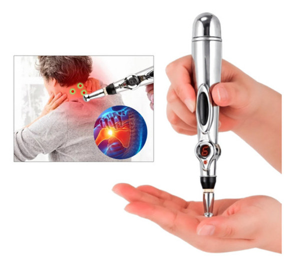 Acupuntor Masajeador Láser Electroestimulador Portatil 0