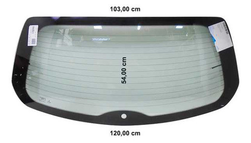 Vidro Traseiro Vigia Chevrolet Celta 2009 Saint Gobain 1