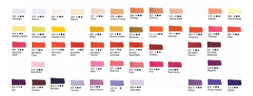 Tinta Para Tecido 250ml Ref 538 Amarelo Pessêgo Acrilex 1