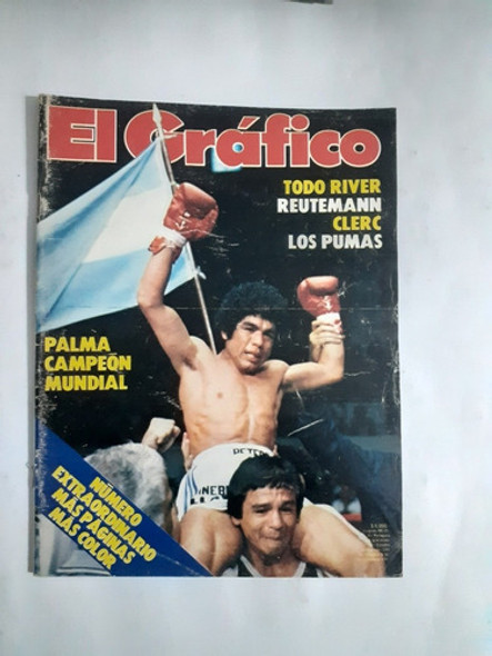 El Gráfico 3175 River 3 Tigre 1 ,river Campeón Metro 1980 0