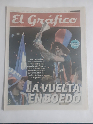Suple El Gráfico Ta 409 San Lorenzo Campeón Inicial 2013 0