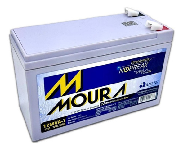 Bateria Alarma 12v 7ah 7a Recargable Leds Ups Garantia 1 Año 0