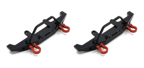 2x Pára-choque Dianteiro De Metal Para Wpl C14 C24 C24-1 1/1 0