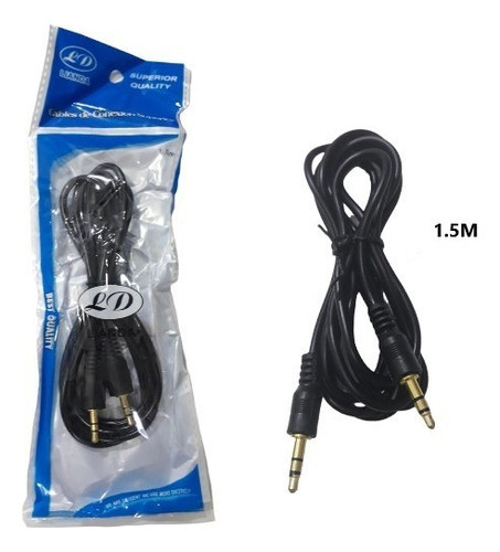 Lote Cable Auxiliar 1.5m  Por Mayor X 10 Unidades Mv© 1