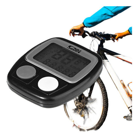 Bicicleta Bici Ciclismo Equipo Del Odómetro Lcd Velocímetro 0