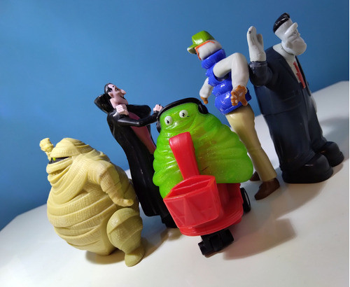 Muñecos Hotel Transylvania X 5 (drac,murray, Blobby, Frank,g 0