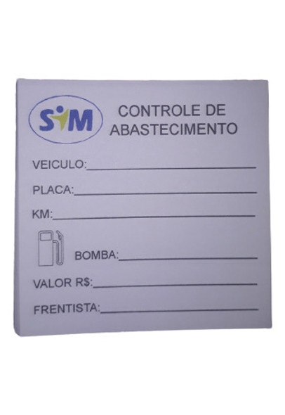 6000 Comandas Personalizadas Posto Combustível, Com Frete ! 0