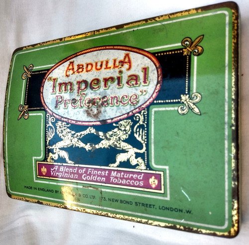 Antigua Lata Curva Inglesa Abdulla Imperial Preference 14cm 0