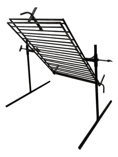 Parrilla Asador Portátil - Giratorio 50x35cm 0