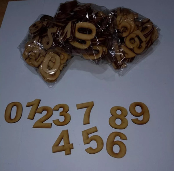 Pack 400 Numeros Arialn 3cm  Fibrofacil_mdf 1 Pack 400 Numeros Arialn 3cm  Fibrofacil_mdf 1