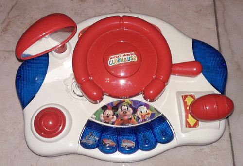 Mickey Mouse Volante Centro De Manejo Disney Pilas 1