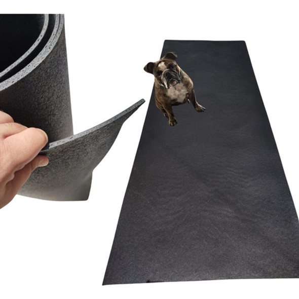 Manta De Borracha 4mm-3.00x1.00mts P/ginastica Forrar Piso 0