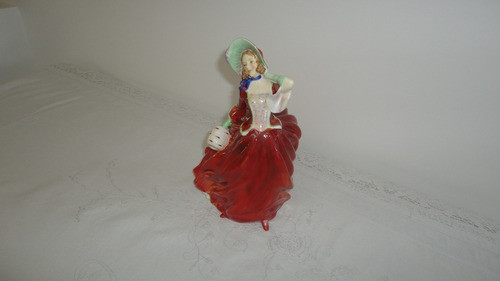 Figura Dama Inglesa Royal Doulton Pintada Coleccion Veala 1