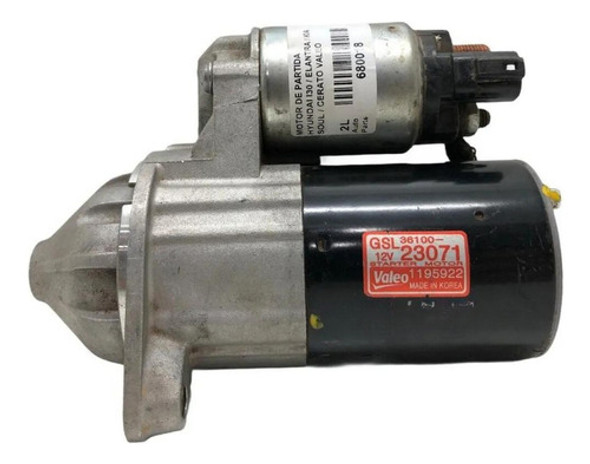 Motor De Partida Hyundai I30 / Elantra /kia Soul/cerato 0 Motor De Partida Hyundai I30 / Elantra /kia Soul/cerato 0