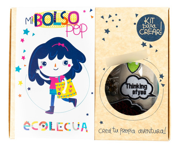 Kit Para Crear Mi Bolso Pop. Arte Infantil. Manualidades 0