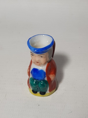 Antiguo Mini Toby Jug Cerámica Japón Mag 58567 0