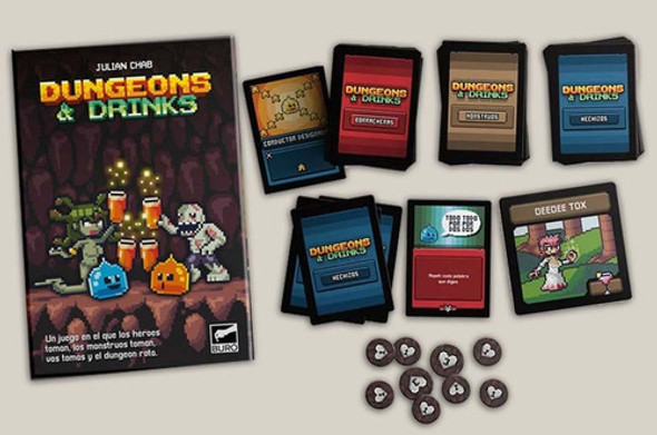 Juego De Mesa Dungeons & Drinks +18 Años 1 Juego De Mesa Dungeons & Drinks +18 Años 1