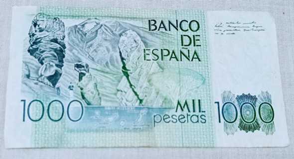 Billete 1000 Pesetas España 1