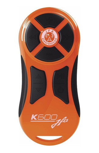 Control Remoto Stereo A Distancia Jfa K600 Negro/naranja 0