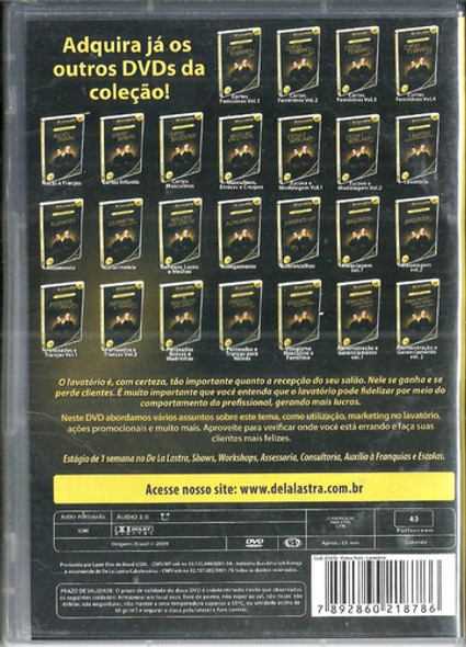 Dvd / Lavatório - Curso De Cabeleireiros Vídeo Aula 1