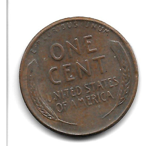 Estados Unidos Moneda De 1 Centavo Año 1956 Km A132 - Vf+ 1