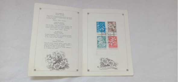 Lote Estampillas Pro Temex Primera Edicion Arboles 1960 1