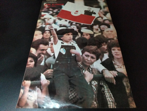 Poster Raul Alfonsin * 54 X 34 (m023) 0