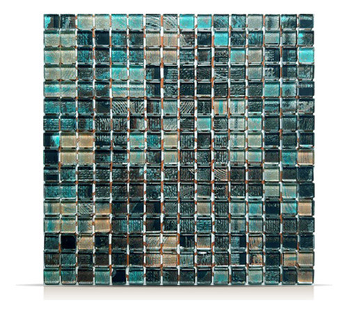 Malla 29.7x29.7 Nadis Turquesa Vidrio Acuarela 0