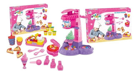Juguetes Didactico Fabrica Helados En Plastilina   Flaber 0