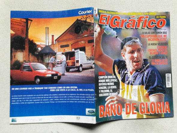 Revista El Gráfico Nº 4132 Suplemento Estrellas De Boca Nº 6 0