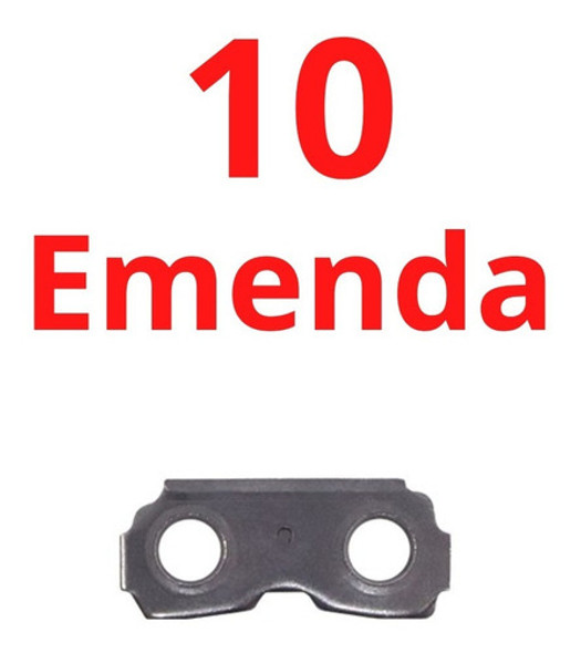 Kit 10 Emenda De Corrente Para 404 Sem Rebite 1