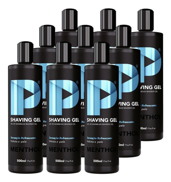 Shaving Gel De Barbear Play Barber 500g Econômico Cx 9 Unida 0